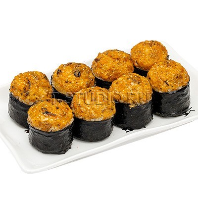 Запечённый ролл с мидией