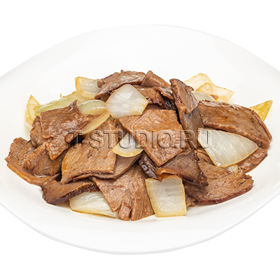 Говядина с луком