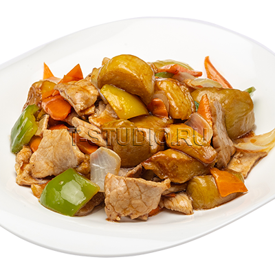 Баклажаны со свининой