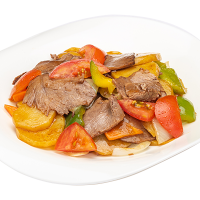 Говядина с картофелем и овощами