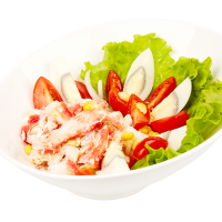 Салат с крабом